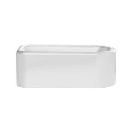 Saker 1725x808mm Single Ended Bath - Gloss White