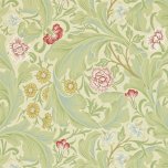 Morris tapet - Leicester, Marble/Rose