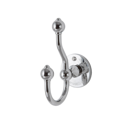 Classical double towel hook