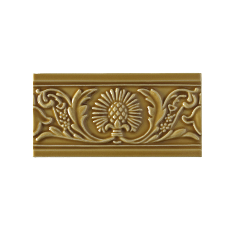 Thistle Moulding 6x3" - Inca Gold