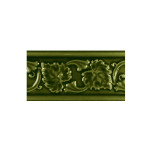 Leaf Moulding 6x3" - Jade