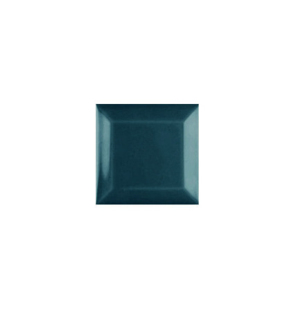 Half Metro Tile 75x75 - Midnight Blue 