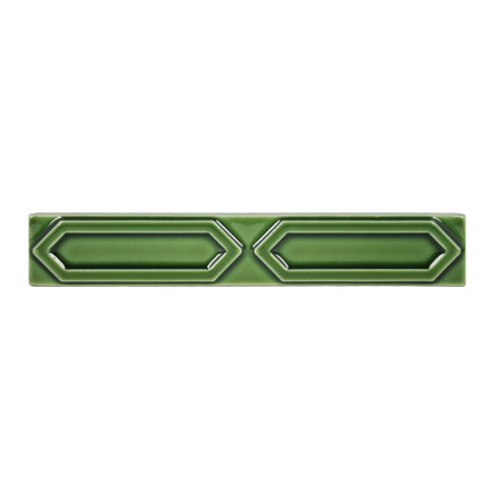 Lozenge Moulding 6x1,5&quot; - Victorian Green (fel kulr p bild)