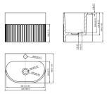 Vask Kournos, 420 mm Flera kulrer