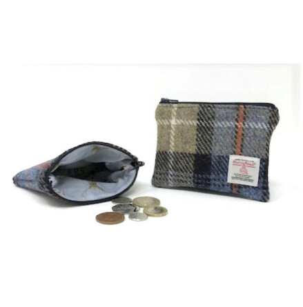 Myntbrs Harris Tweed - MacKenzie Tartan Blue