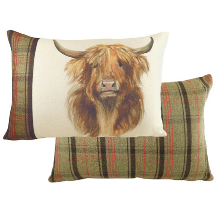 Kudde Highland Cow, 40 x 60 cm