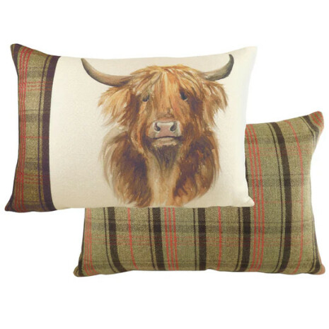 Kudde Highland Cow, 40 x 60 cm