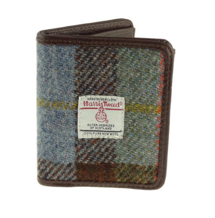 Kreditkortshllare &quot;Lewis&quot; i Harris Tweed - MacLeod Tartan