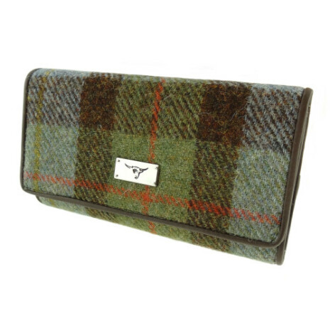 Plnbok "Tiree" i Harris Tweed - MacLeod Tartan