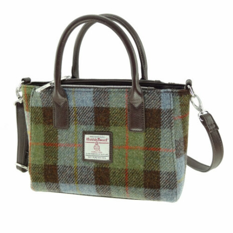 Tote Bag "Brora" i Harris Tweed - MacLeod Tartan