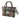 Tote Bag "Brora" i Harris Tweed - Muted Green & Rose Pink Tartan