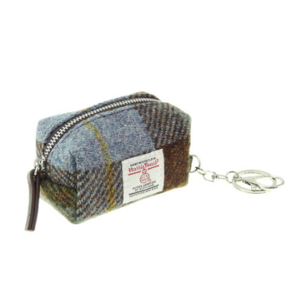 Micro Bag &quot;Fara&quot; i Harris Tweed - MacLeod Tartan