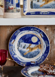 Emma Bridgewater tallrik - Midnight Hare 22 cm