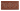 Kakel list Thistle 152x76 mm, Victorian brown